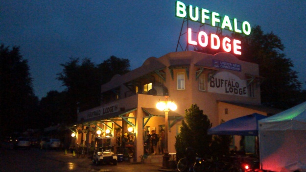 Buffalo Lodge neon